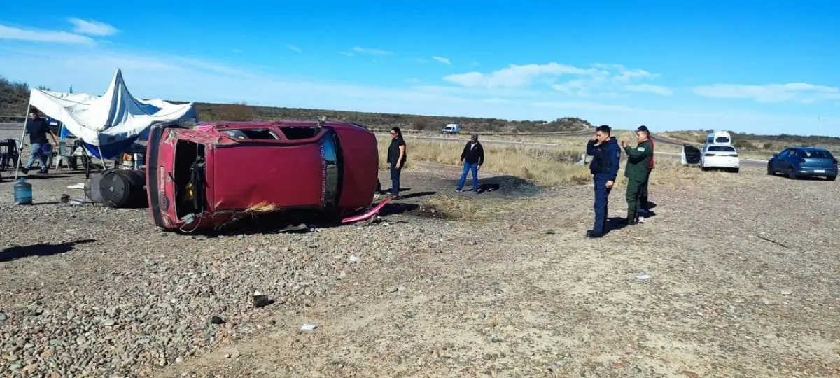 Accidente en el Valle de Uco: Una mujer murió tras el vuelco de un auto en Ruta 40, en San Carlos