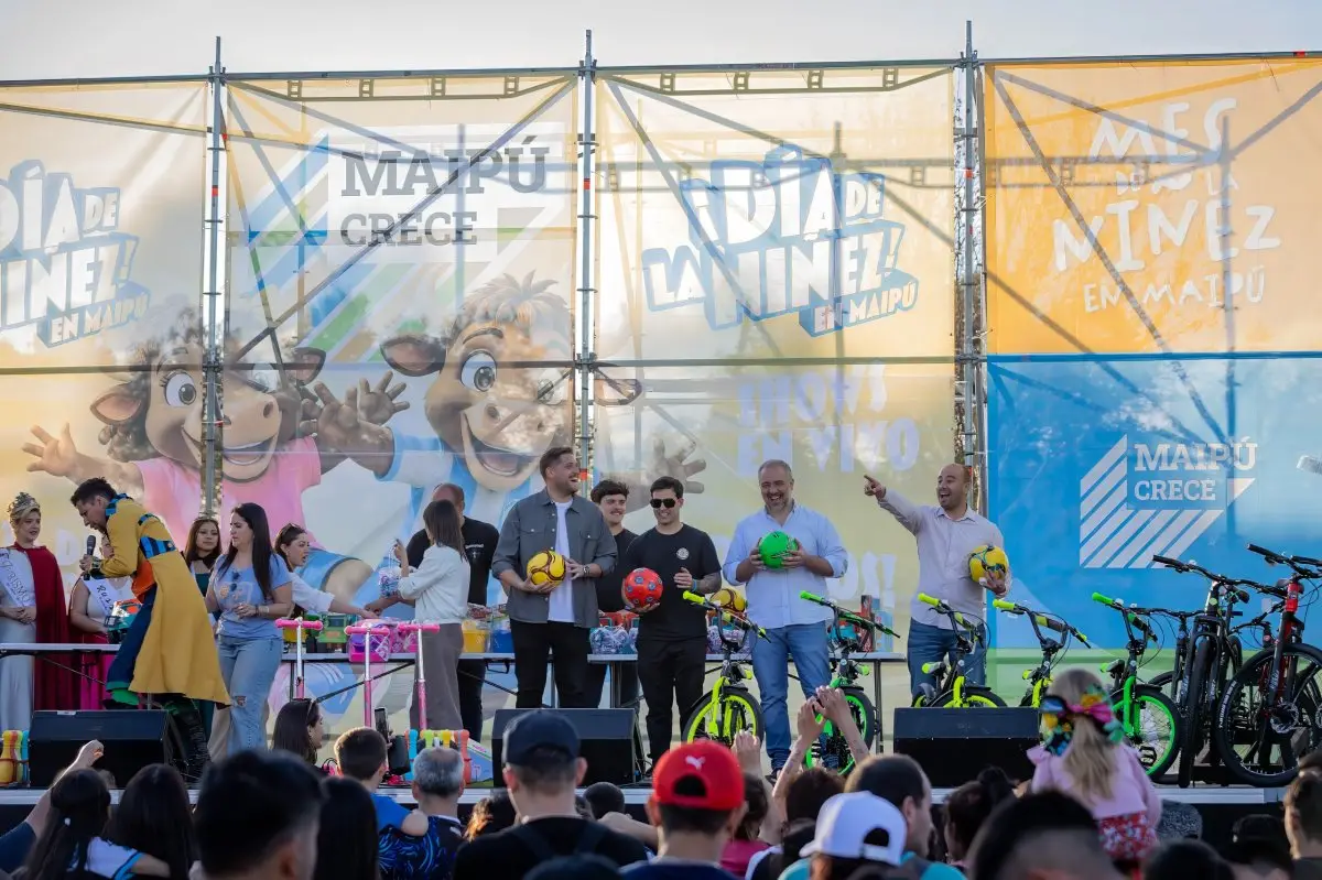 Maipú cerró el Mes de la Niñez con dos grandes festejos
