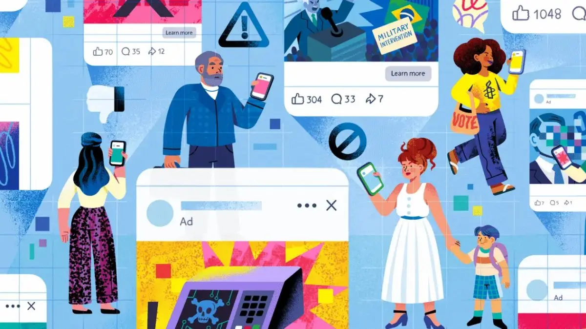 Amnistía Internacional revela que Facebook no detecta la desinformación electoral en Brasil
