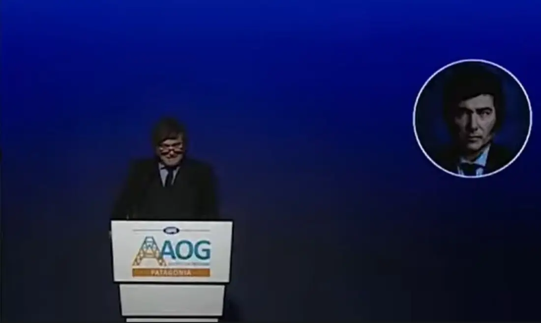 Javier Milei polemizó en la AOG: "Si se quedan sin plata el día 20, ¿cómo viven 10 días sin comer?"