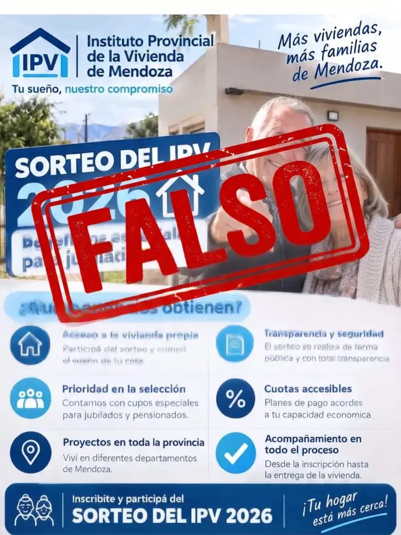 Alerta por estafas: el IPV advierte sobre un número de Whatsapp falso y recuerda su única línea oficial