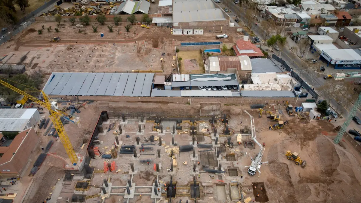 Avanza a buen ritmo la construcción del nuevo Centro Ambulatorio del Hospital Notti