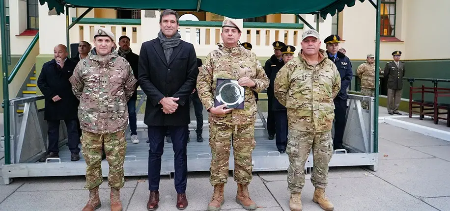 Campo Los Andes conmemoró el 216° aniversario de la creación del Ejército Argentino