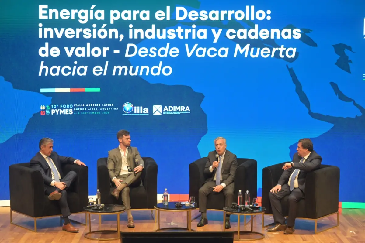 Cornejo en el Foro energético:“Tanto la energía como la minería constituyen un mandato generacional que debe trascender los ciclos políticos”