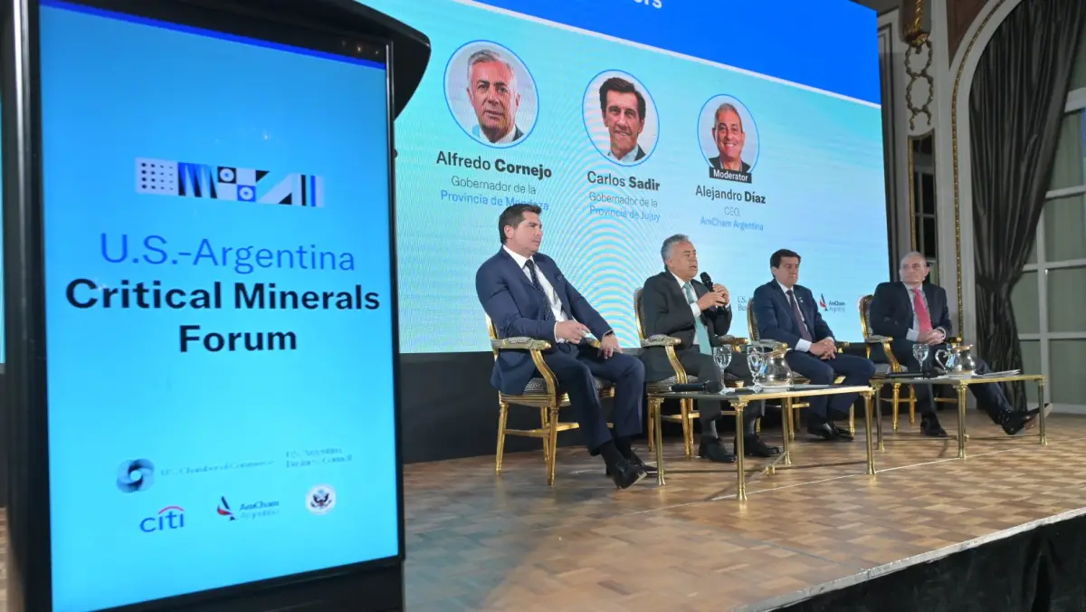 Cornejo: “Mendoza ofrece seguridad jurídica, baja presión impositiva y recursos humanos calificados para desarrollar la minería”