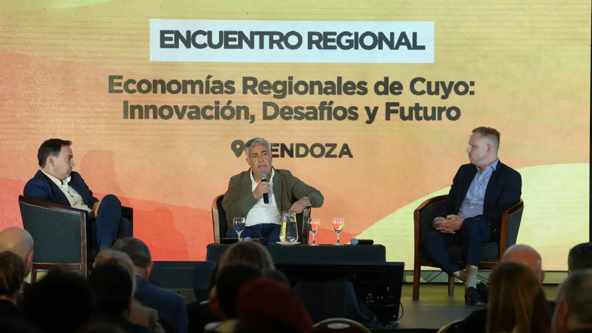 Cornejo participó del encuentro sobre economías regionales y desarrollo productivo de Cuyo
