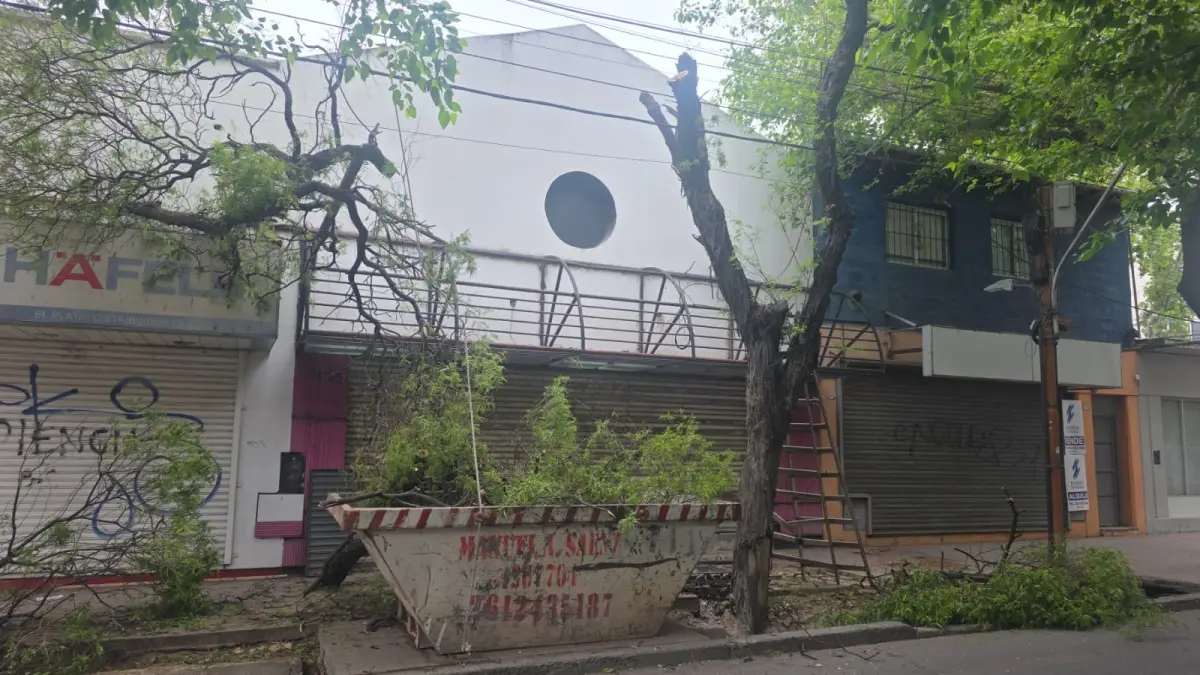 Estaba podando sin autorización, se dio a la fuga y fue detenido