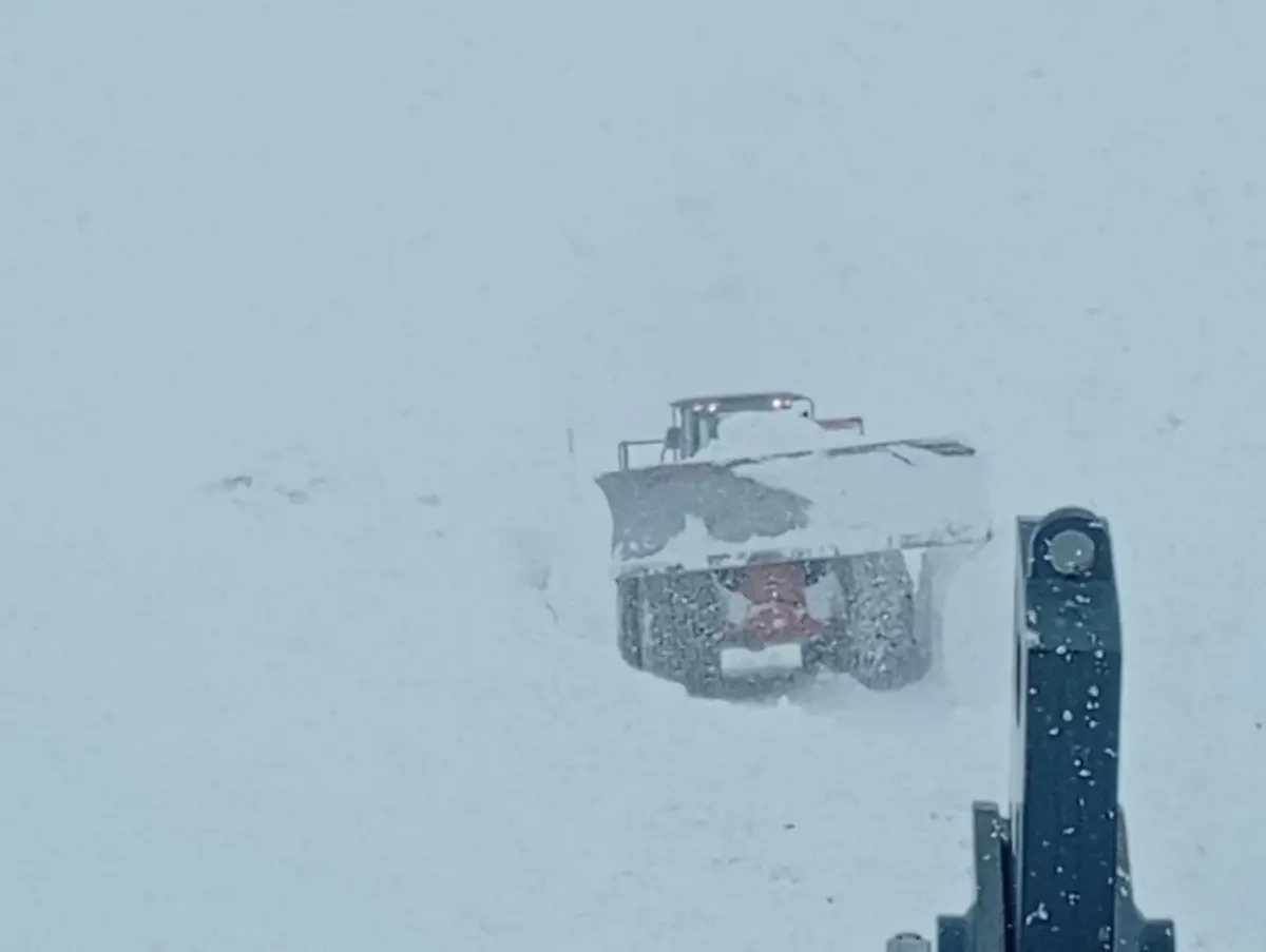 Gendarmería rescató a 30 personas varadas por la nieve en la cordillera mendocina