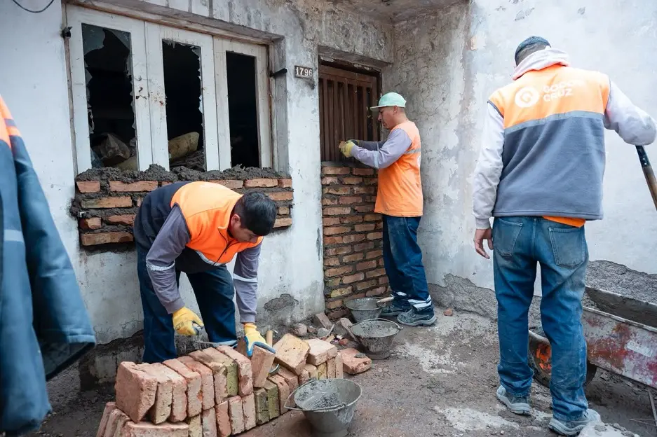 Godoy Cruz avanza con los operativos de tapeo y protección de inmuebles deshabitados