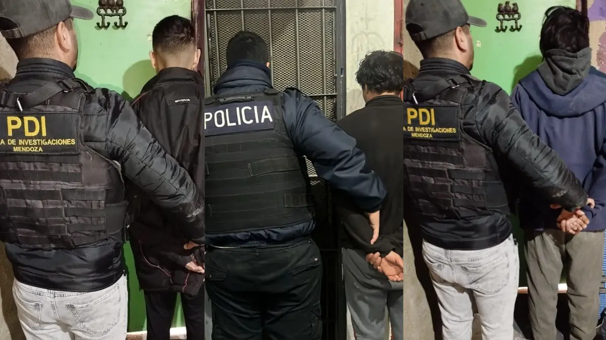 Una investigación en Godoy Cruz permitió secuestrar cuatro armas de fuego y detener a tres personas