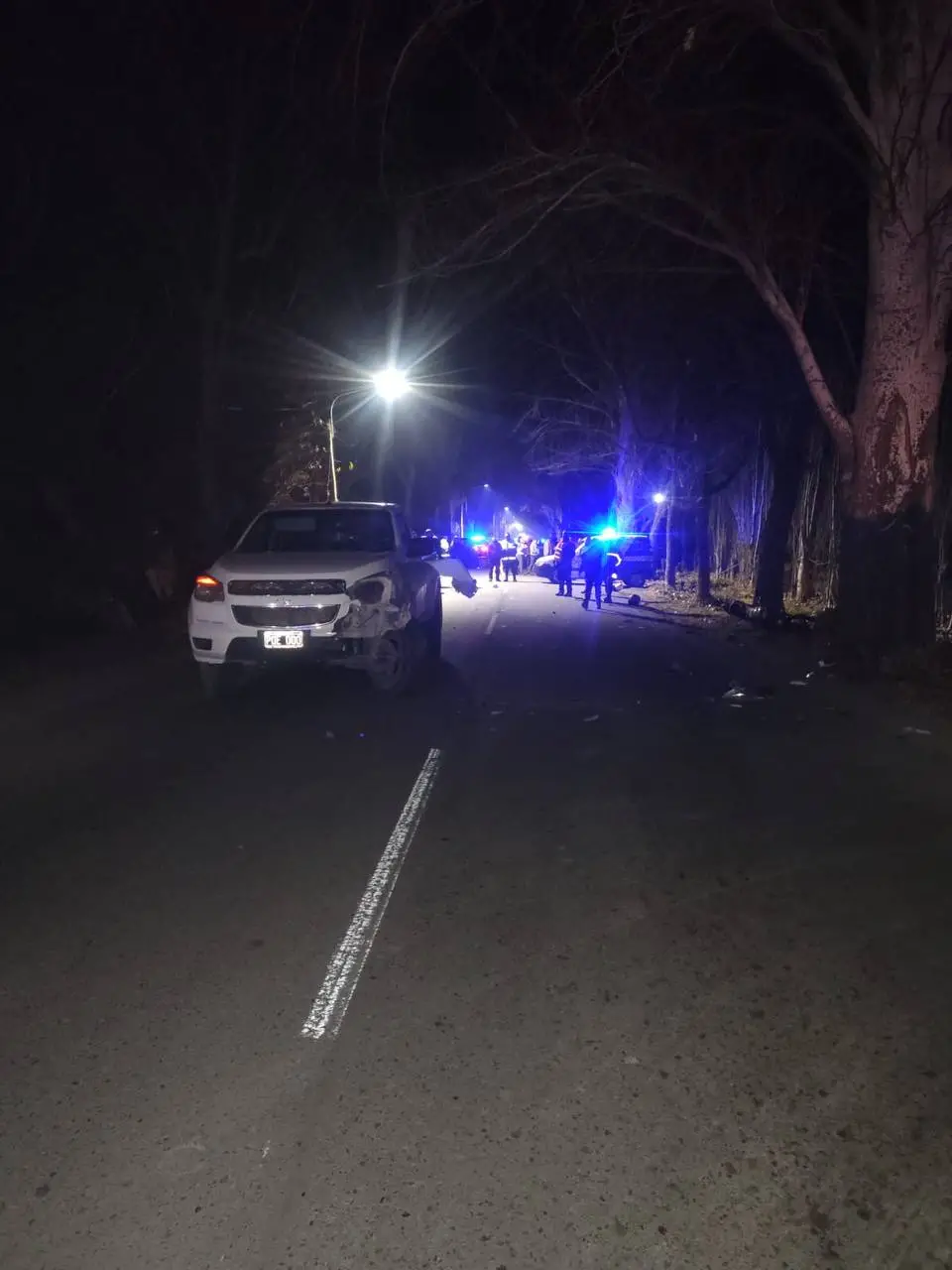 Una joven murió tras un choque entre una camioneta y una moto en Tunuyán