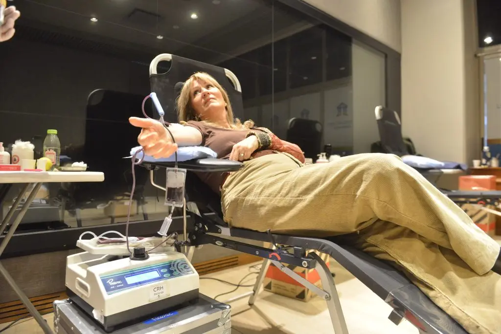 La Legislatura realizó una nueva colecta voluntaria de sangre
