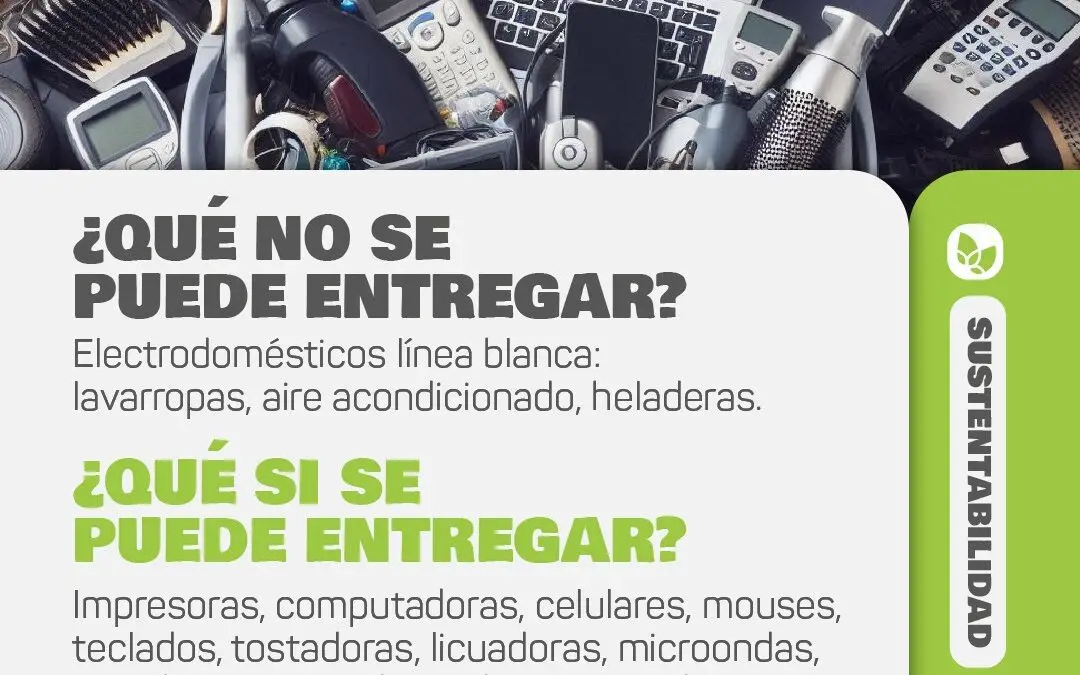 Luján de Cuyo impulsa una nueva campaña de reciclaje electrónicoy entrega de plantas nativas