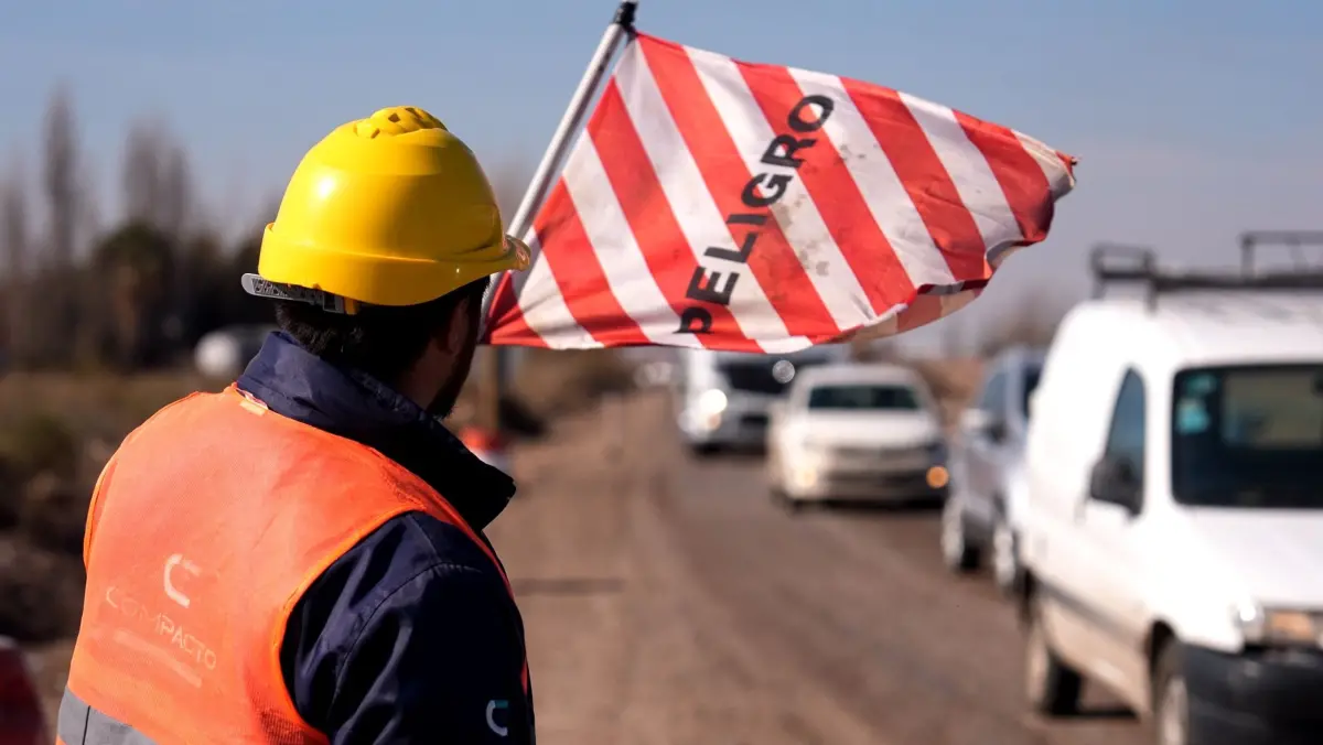 Modernización del Acceso Este: por el avance de las obras se habilitó la circulación de doble sentido en un tramo clave