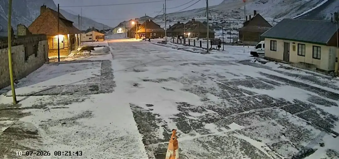 Por nevadas, cerró el Paso a Chile