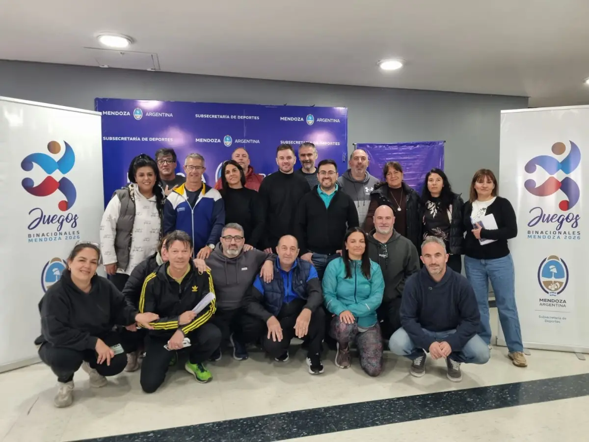 Con nueve sedes y 450 personas involucradas, Mendoza avanza en la organización de los Juegos Binacionales 2026