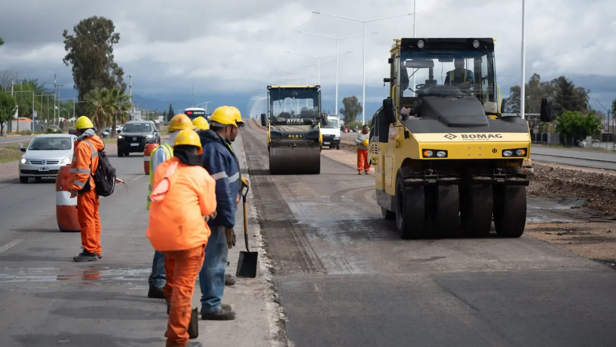 Obras en el Acceso Este: reordenamiento de tránsito, avances y esquema de circulación en los tramos de Guaymallén y Maipú
