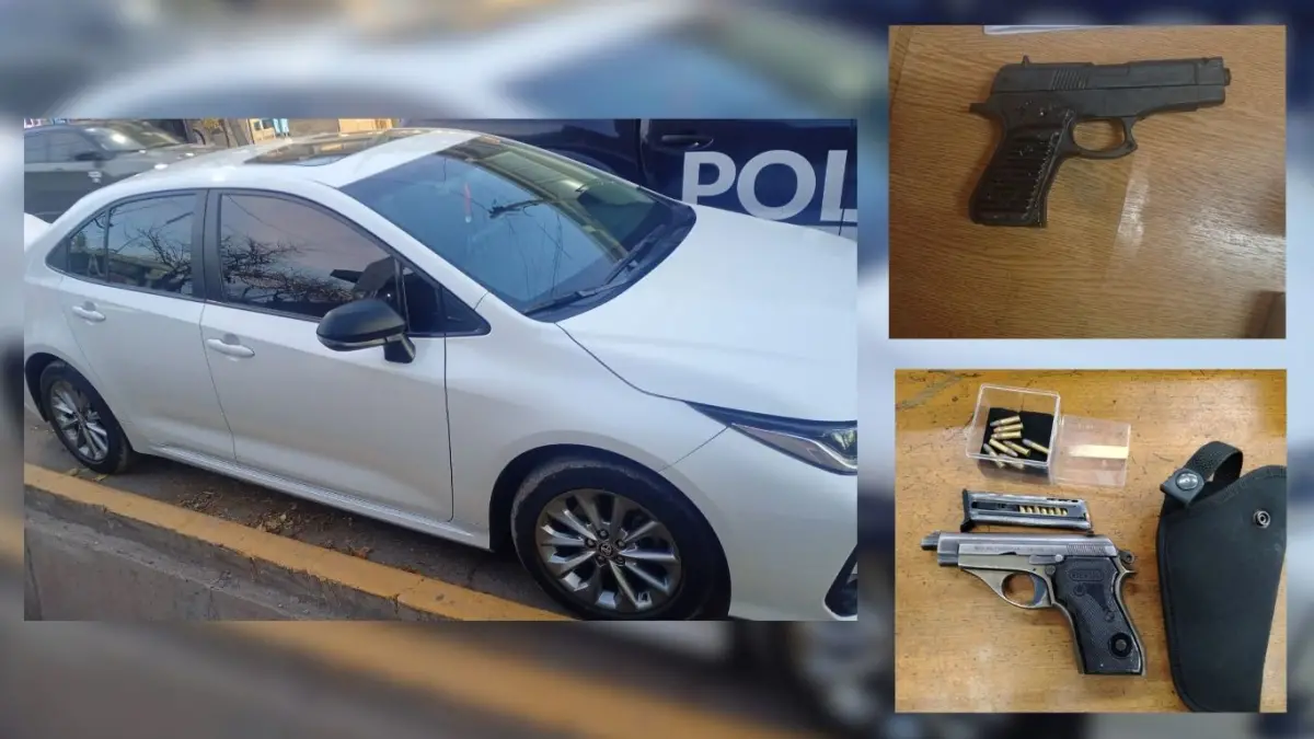 Patrullajes preventivos permitieron secuestrar un arma de fuego, una réplica y estupefacientes en el Gran Mendoza
