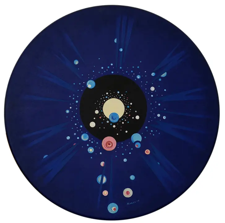 El universo de Ana Kozel llega al Museo Carlos Alonso con la muestra “Luz, materia, universo”