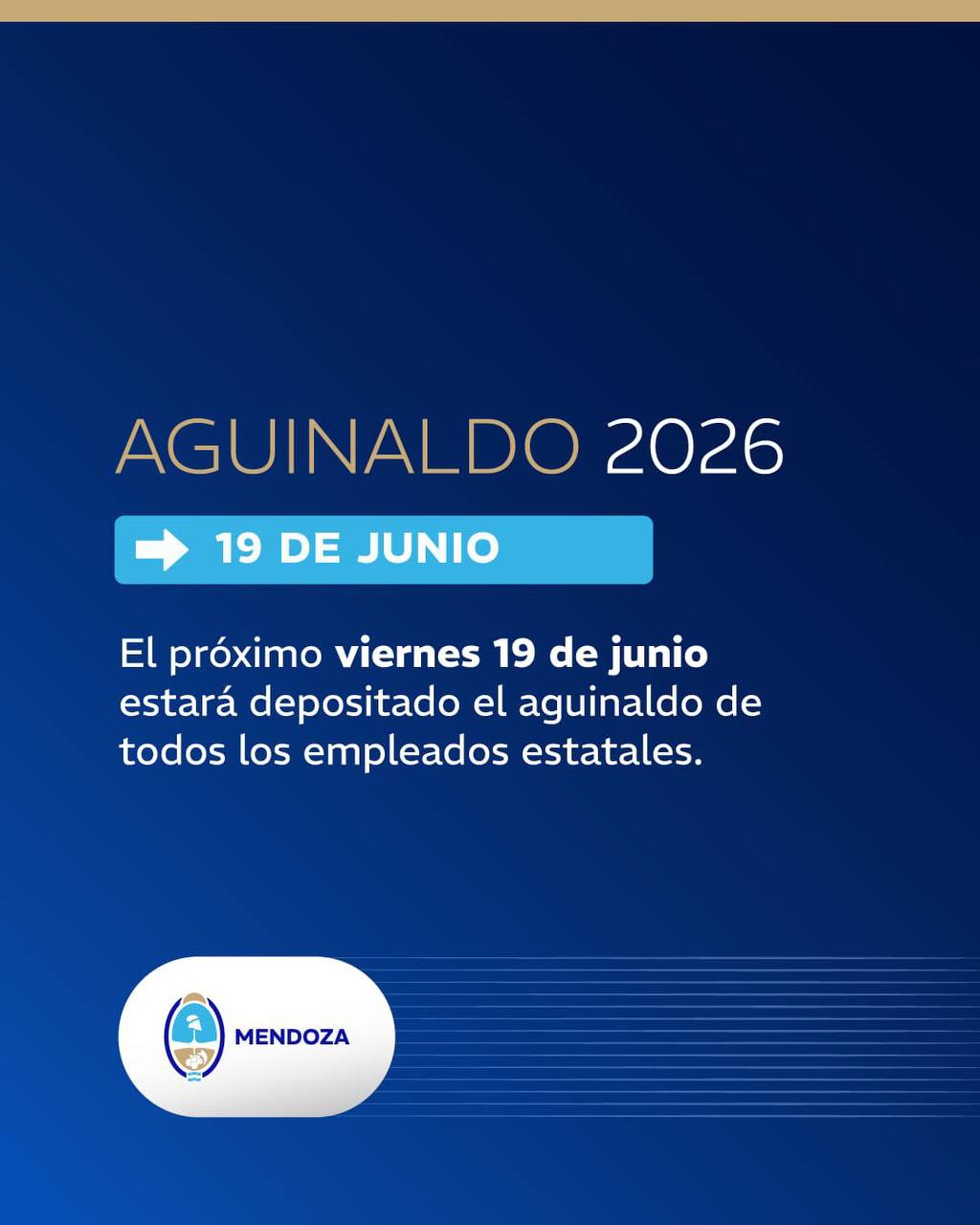 ¿Cuándo cobran el medio aguinaldo los empleados estatales?