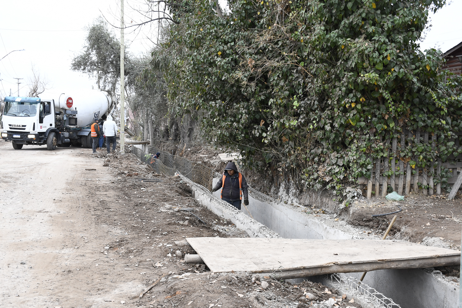 Intervención de calle Urquiza: cómo avanzan las obras de ensanche de la calzada