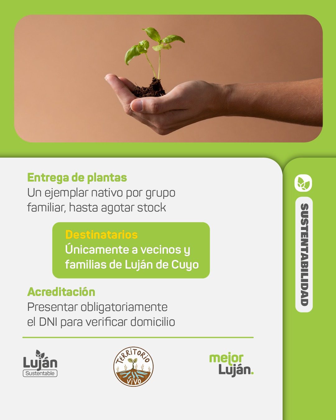 Luján de Cuyo impulsa una nueva campaña dereciclajeelectrónicoy entrega deplantasnativas