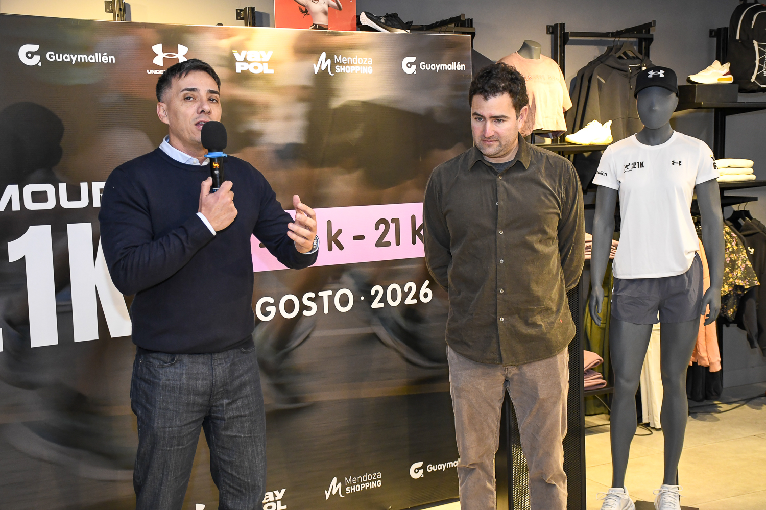 Se presentó oficialmente la Under Armour Guaymallén 21K, la iniciativa para la promoción del running en el departamento