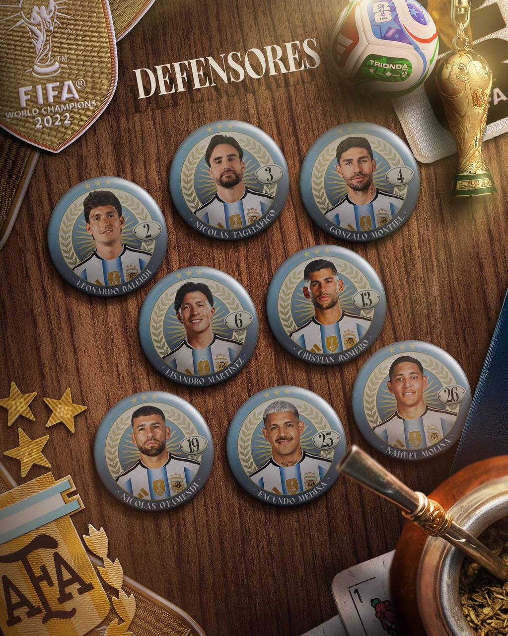 Scaloni confirmó los 26 convocados de Argentina para el Mundial 2026: Messi va a