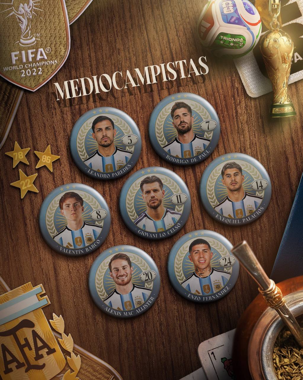 Scaloni confirmó los 26 convocados de Argentina para el Mundial 2026: Messi va a